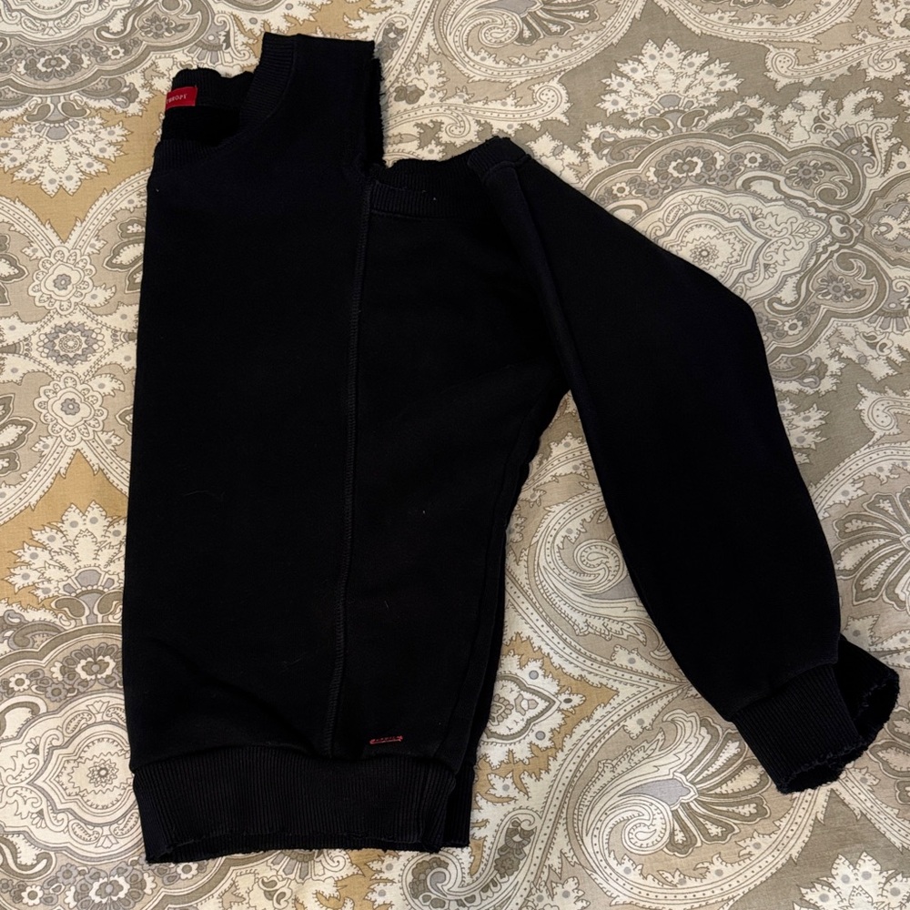 n:PHILANTHROPY Black Cold Shoulder Sweatshirt - Picture 6 of 7